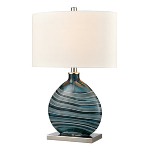 Portview 22' Table Lamp in Teal