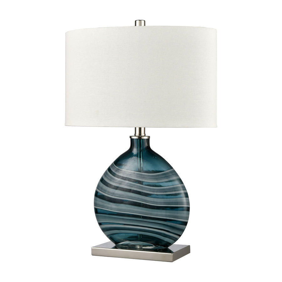 Portview 22' Table Lamp in Teal