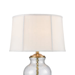 Remmy 28' Table Lamp in Antique Brass