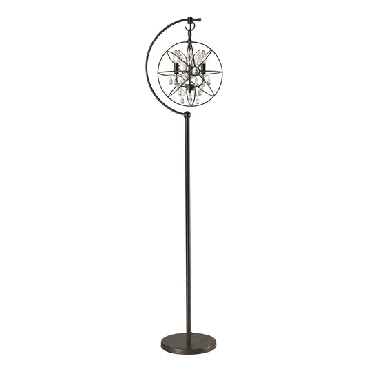 Restoration Globe 69" Floor Lamp in Oil Rubbed Bronze