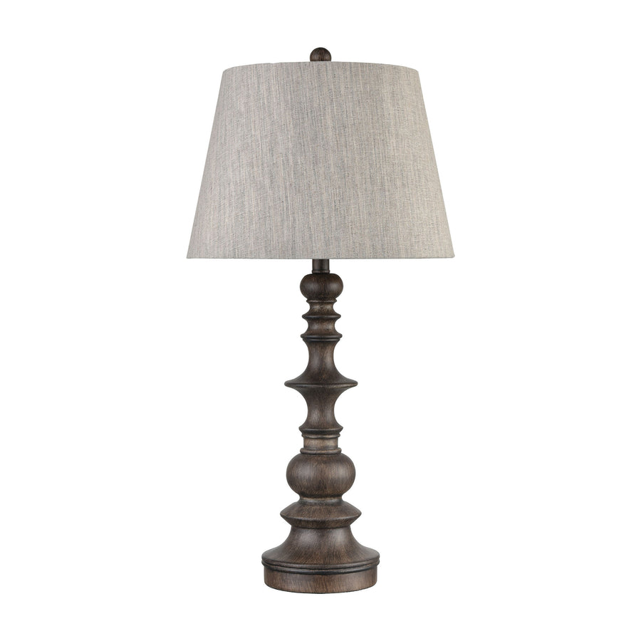 Rhinebeck 30' Table Lamp in Aged Wood