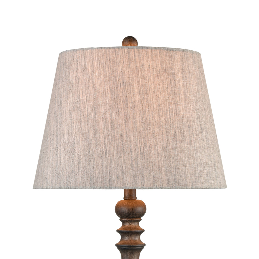 Rhinebeck 30' Table Lamp in Aged Wood