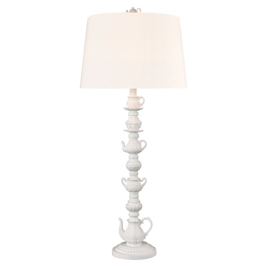 Rosetta Cottage 35' Table Lamp in Matte White