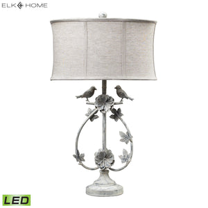 Saint Louis Heights 31' LED Table Lamp in Antique White