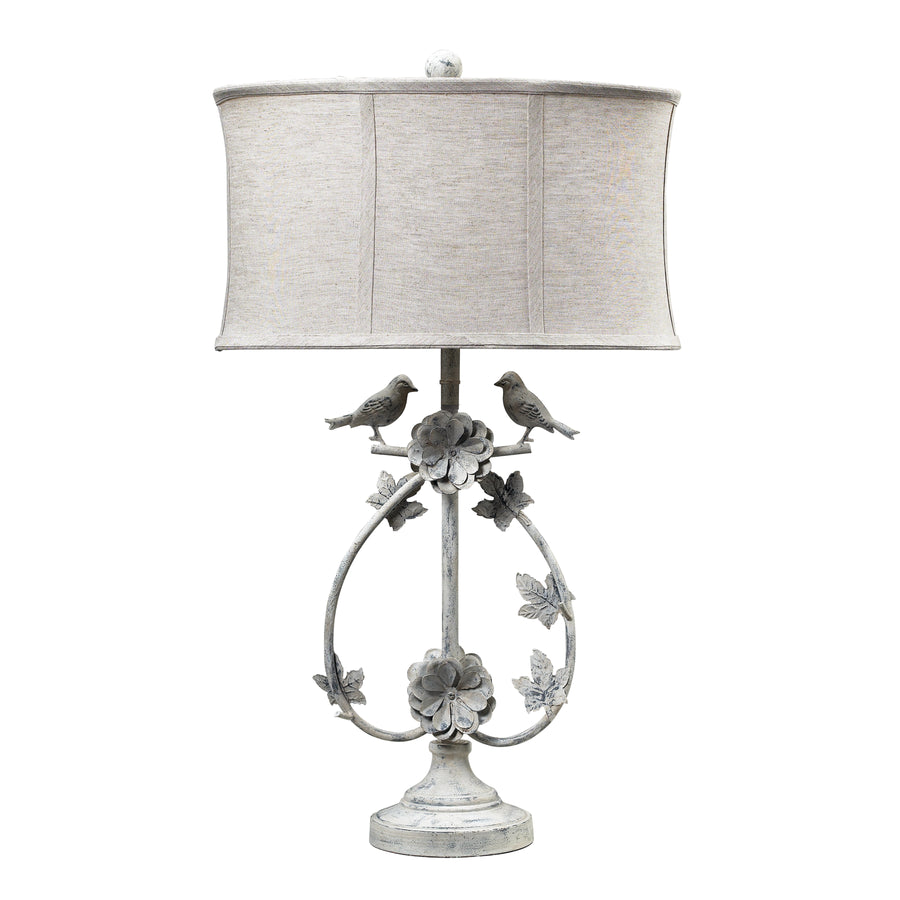 Saint Louis Heights 31' Table Lamp in Antique White