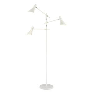 Sallert 72.75' Floor Lamp in White