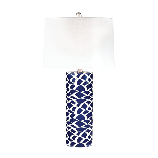 Scale Sketch 28" Table Lamp in Navy