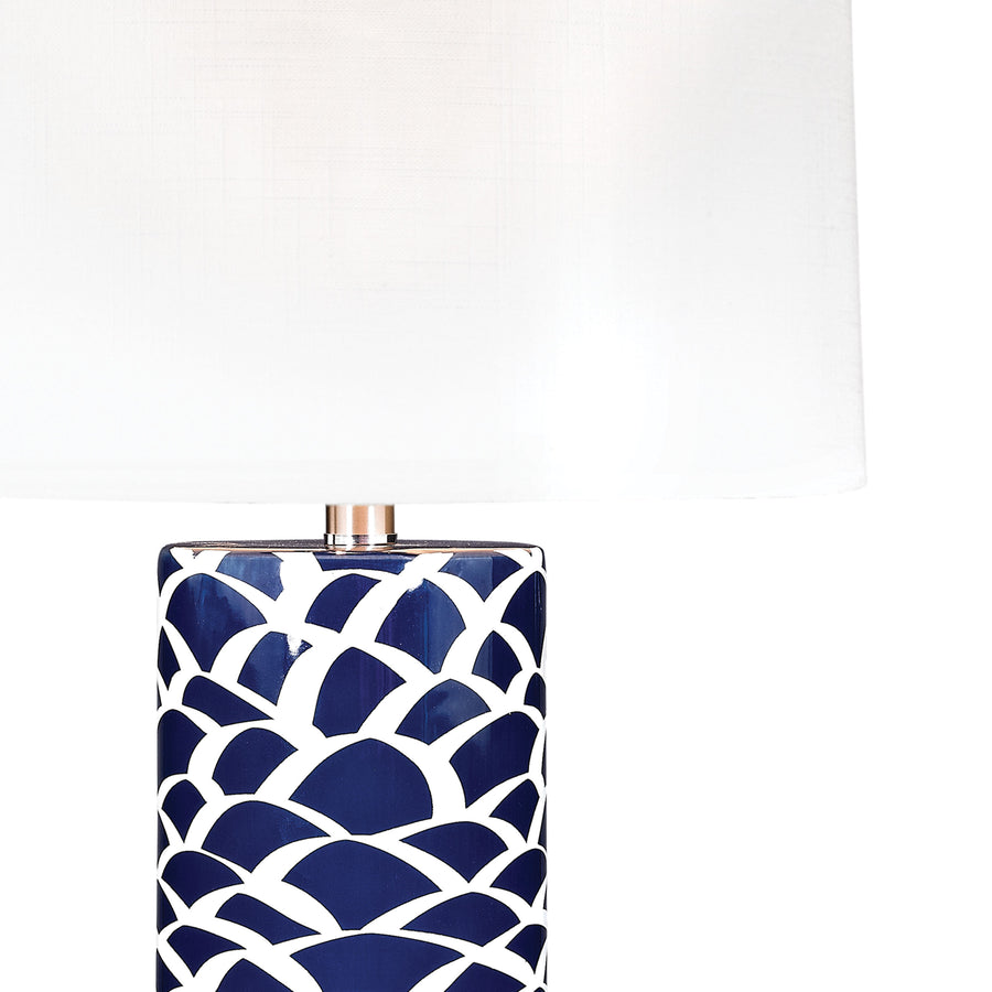 Scale Sketch 28' Table Lamp in Navy