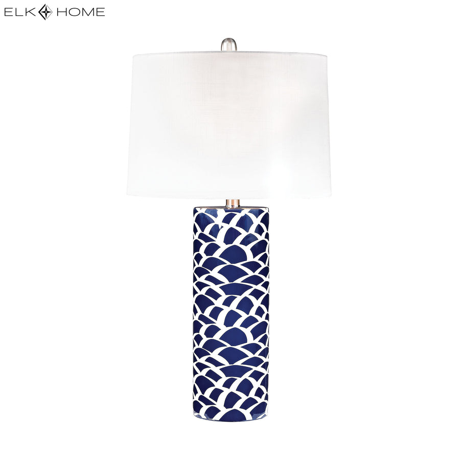 Scale Sketch 28' Table Lamp in Navy