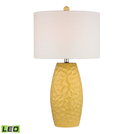 Selsey 27" LED Table Lamp in Sunshine Yellow