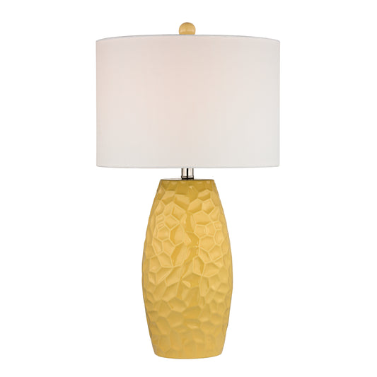 Selsey 27" Table Lamp in Sunshine Yellow