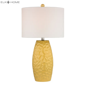 Selsey 27' Table Lamp in Sunshine Yellow