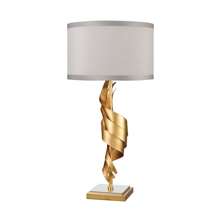 Shake It Off 33' Table Lamp in Gold Leaf
