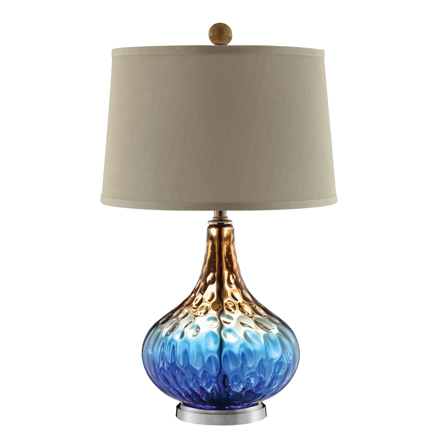 Shelley 25.5' Table Lamp in Cobalt Blue