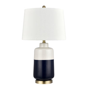 Shotton 27' Table Lamp in Navy