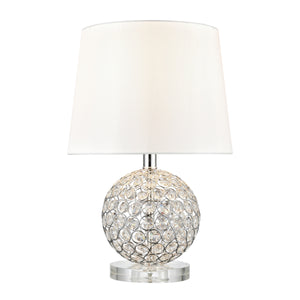 Silvana 18' Table Lamp in Clear