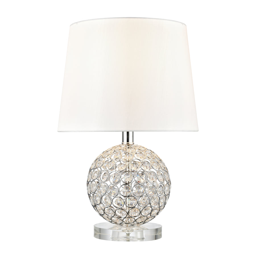 Silvana 18' Table Lamp in Clear