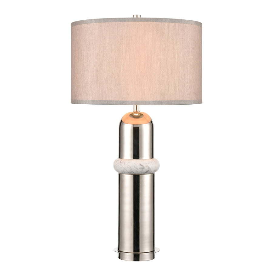 Silver Bullet 31' Table Lamp in Polished Nickel