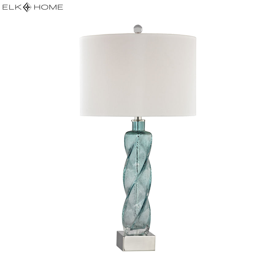 Springtide 29' Table Lamp in Aqua