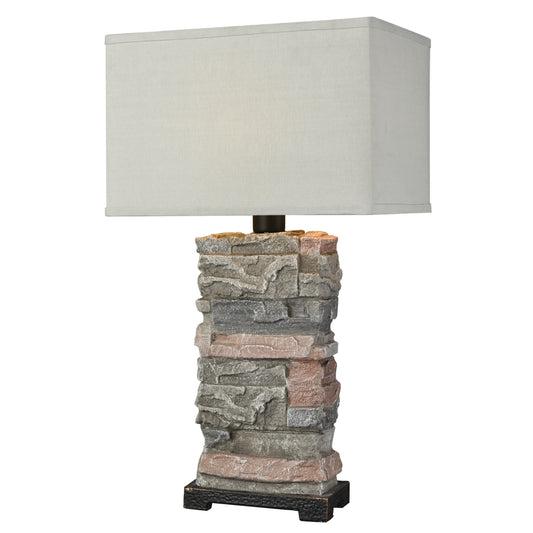 Terra Firma 30" Table Lamp in Stone