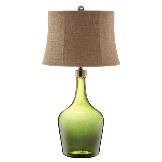 Trent 31.5" Table Lamp in Green