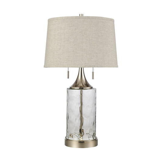 Tribeca 27" Table Lamp in Clear
