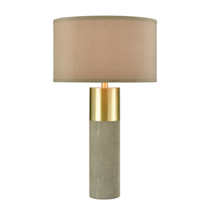 Tulle 29' Table Lamp in Honey Brass