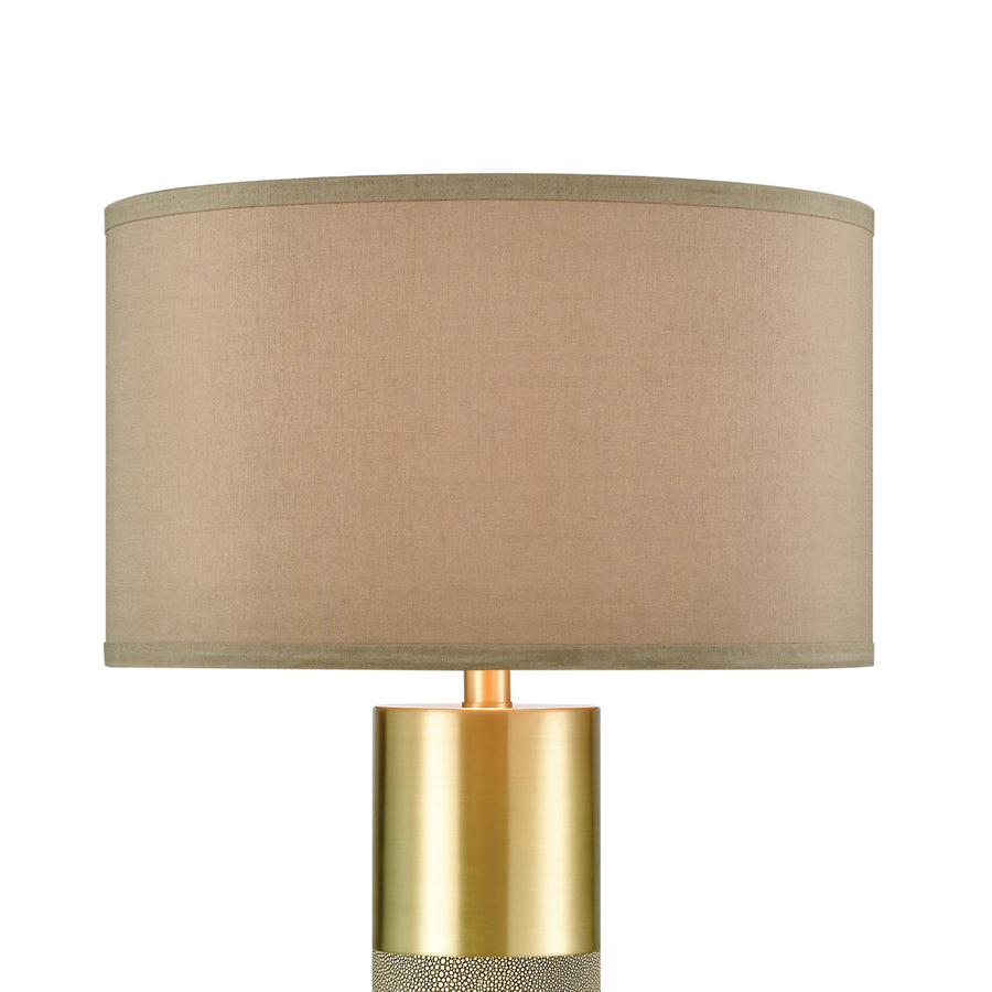 Tulle 29' Table Lamp in Honey Brass