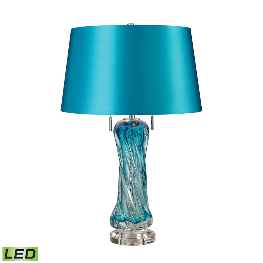 Vergato 24' LED Table Lamp in Blue