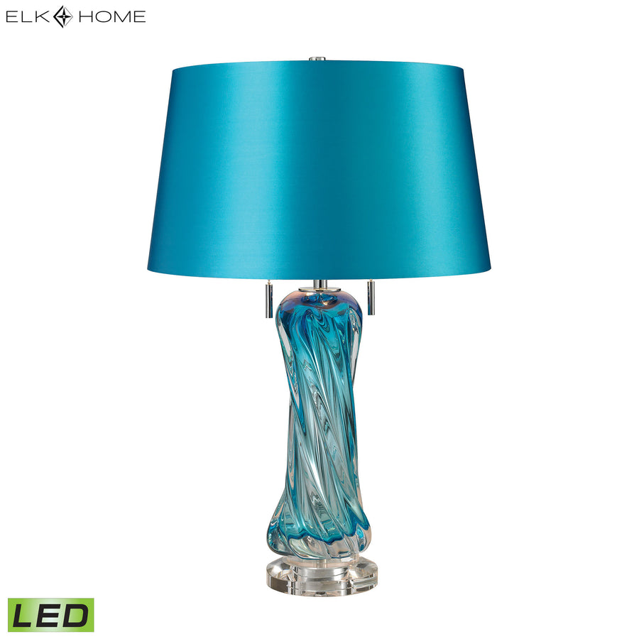 Vergato 24' LED Table Lamp in Blue