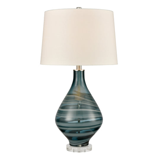 Waterville 31" Table Lamp in Teal