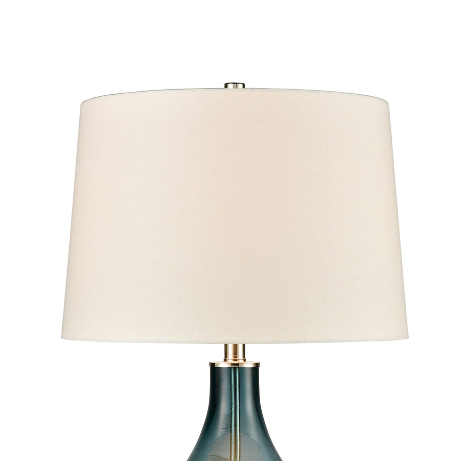 Waterville 31' Table Lamp in Teal