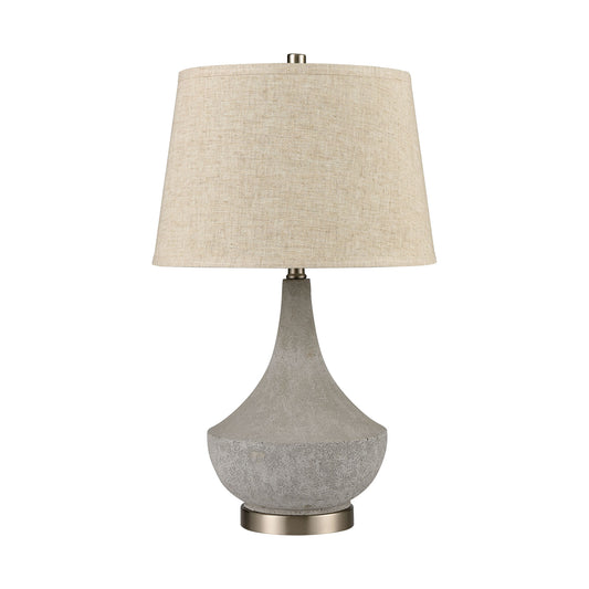 Wendover 25" Table Lamp in Polished Concrete