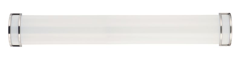 Linear 36' Single Light Bath Vanity Light in Satin Nickel