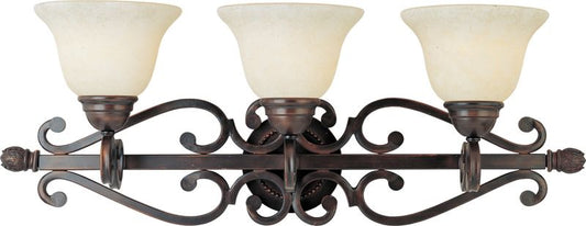 Manor 29" 3 Light Bath Vanity Light in Oil Rubbed Bronze