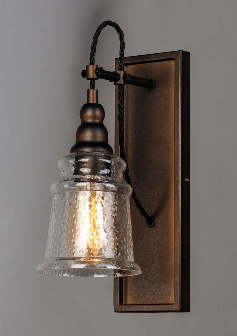 Revival Single Light Wall Sconce in Oil Rubbed Bronze