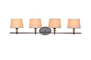 Rondo 36.25' 4 Light Vanity Lighting in Oil Rubbed Bronze