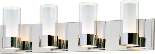 Silo 27" 4 Light Bath Vanity Light in Polished Chrome