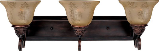 Symphony 26" 3 Light Bath Vanity Light in Oil Rubbed Bronze