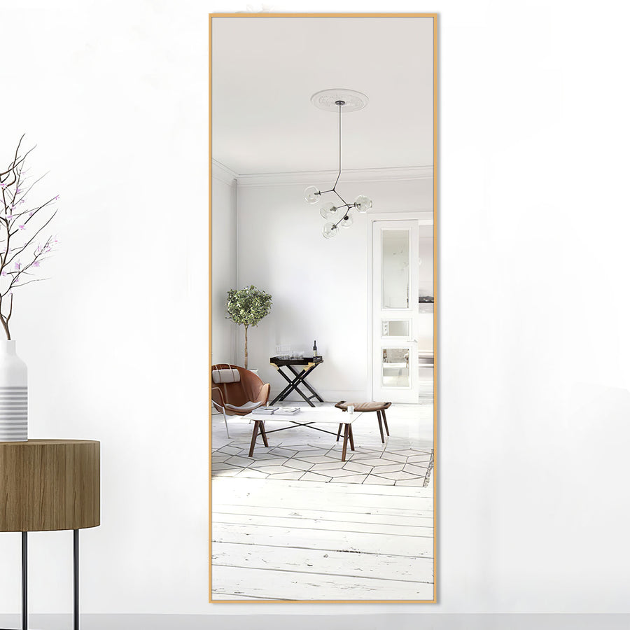 71-in H x 24-in W Metal Framed Full Length Oversized Mirror