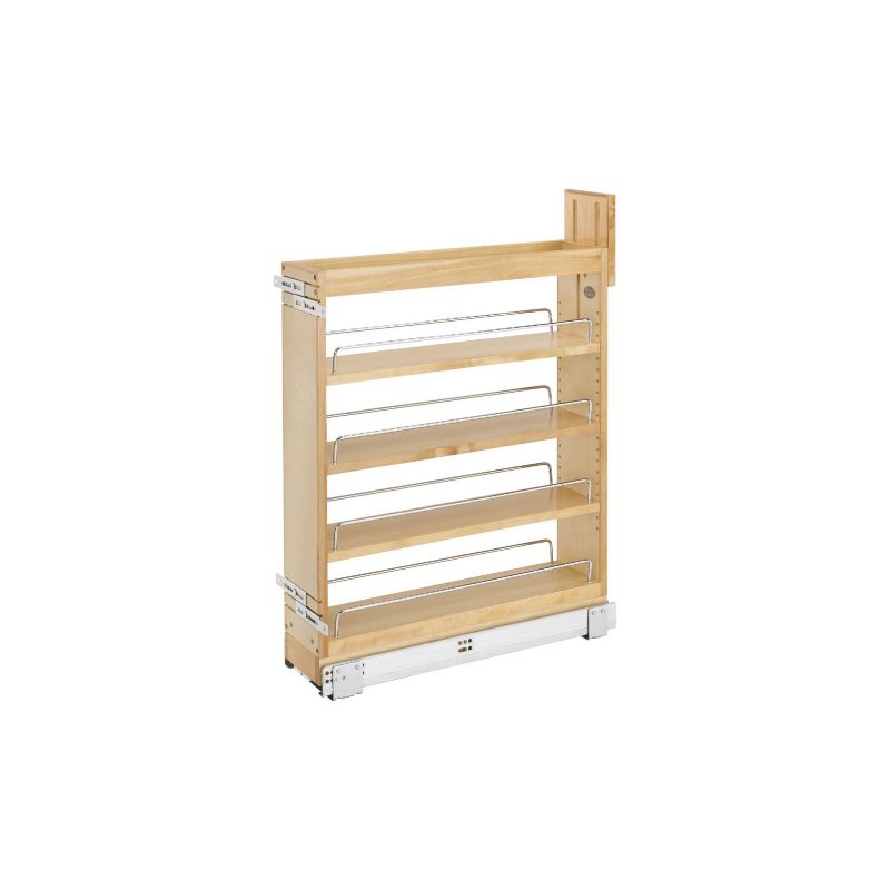 Rev-A-Shelf 448 Series Natural Maple Pull-Out Organizer - (14 x 22 x  51.8) - 448-tp43-14-1 – Vevano