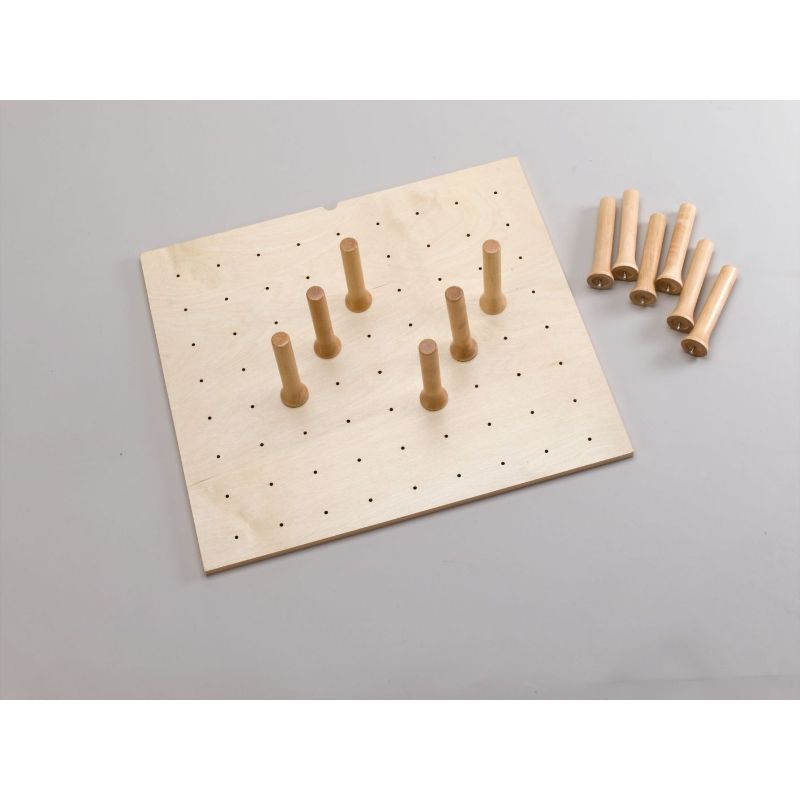 4DPS Series Natural Maple Pegboard Insert (24.25' x 21.25' x 6.63')