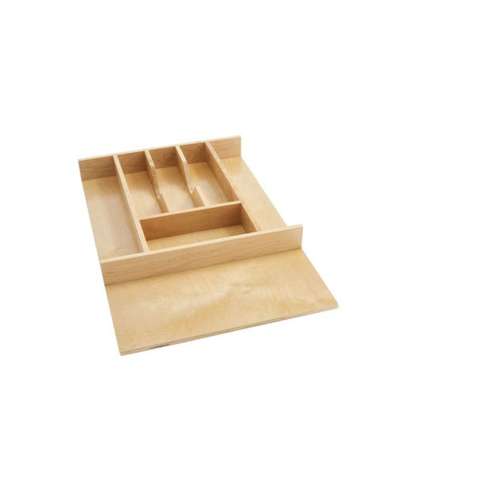 4WCT Series Natural Maple Utensil Tray (14.63" x 22" x 2.38")