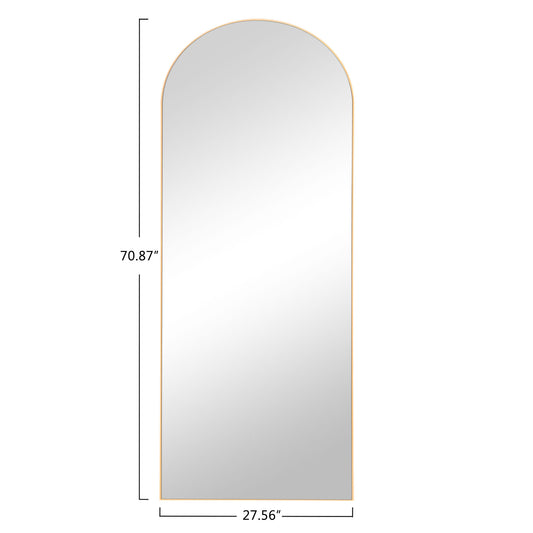 71-in H x 28-in W Arched Top Mirror