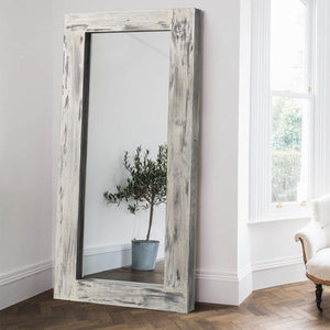 71-in H x 31-in W Oversized Wood Mirror