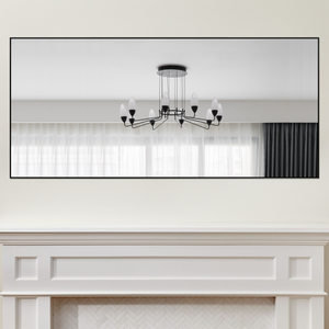 71-in H x 31-in W Metal Framed Full Length Oversized Mirror