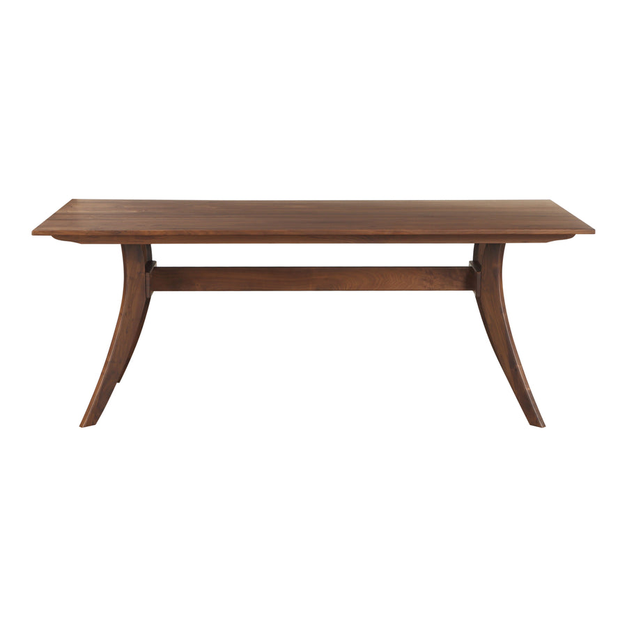 Moe's Home Florence Dining Table in Walnut Brown (30' x 63' x 33.5') - BC-1001-03