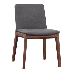 Moe's Home Deco Dining Chair in Dark Grey (31' x 21' x 21') - BC-1016-25