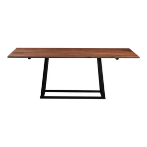 Moe's Home Tri-Mesa Dining Table in Brown (29' x 79' x 39') - BC-1030-03