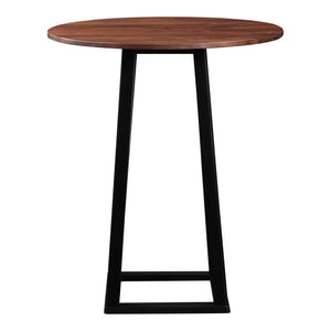 Moe's Home Tri-Mesa Bar Table in Brown (42' x 36' x 36') - BC-1033-03